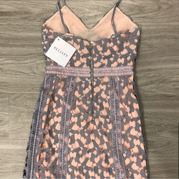 REVOLVE Lavender Lace Overlay Maxi Dress - Picture 4 of 5